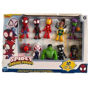 Marvel Spidey and his Amazing Friends Collection Pack Action Figures (4"/10 cm)